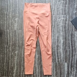 Girlfriend Collective compressive high rise leggings Orange Size Medium
